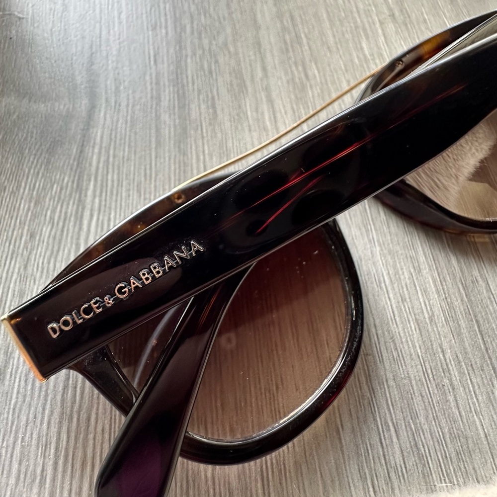 Dolce & Gabbana Tortoise Shell Sunglasses